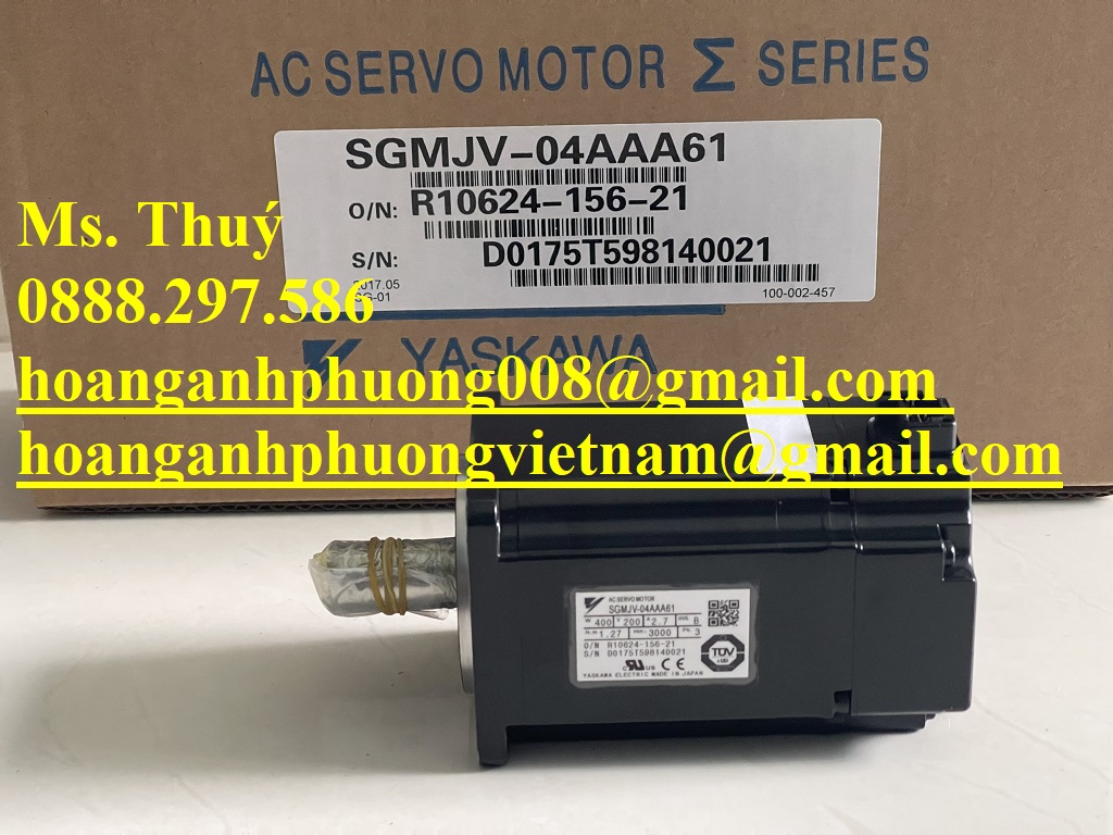 Yaskawa SGMJV-04AAA61- Chuyên động cơ Servo - Giá tốt